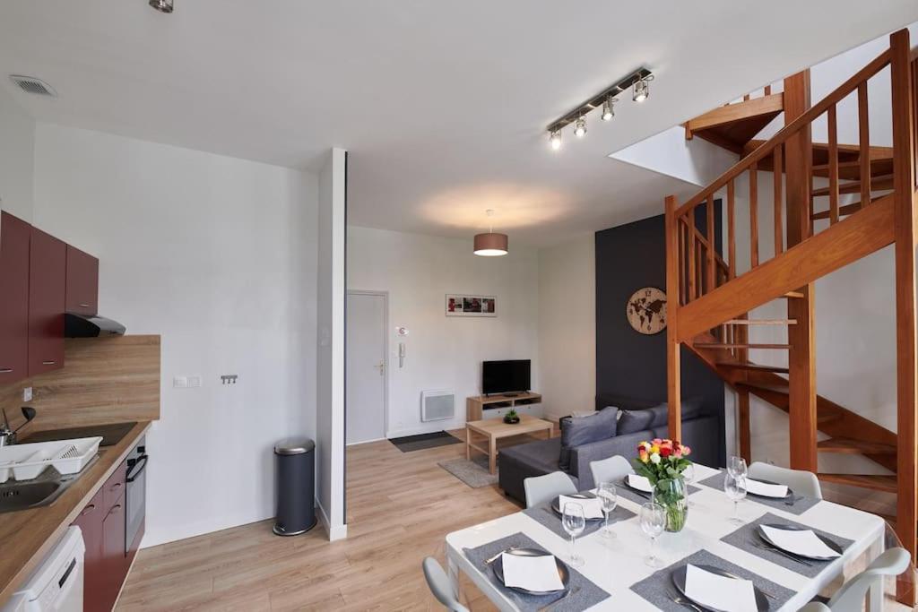 L'Eclat Travot Central Lumineux Vue Sublime Cholet Exterior foto